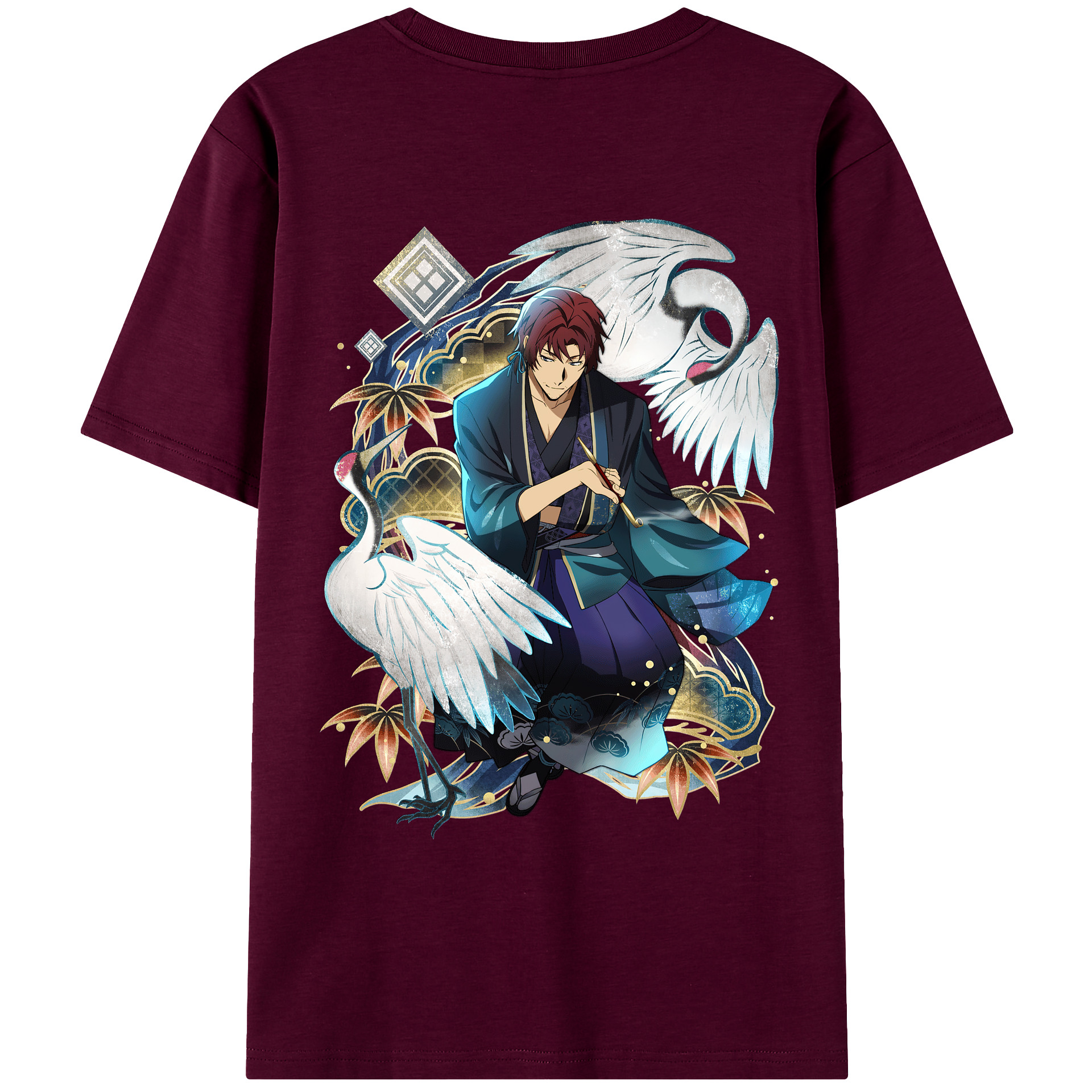 （画像用） 文豪ストレイドッグス Bungo Stray Dogs レディース半袖Tシャツ(バックプリント)